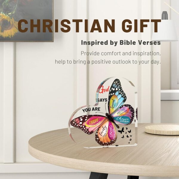 Christian Gifts for Women Birthday, Butterfly Inspirational ... - Image 7