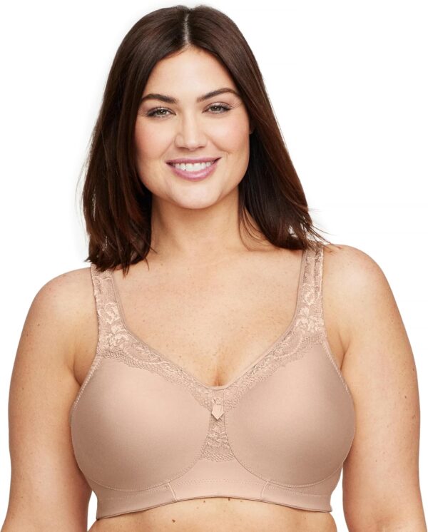 Glamorise Women's Plus Size MagicLift Seamless Bra Wirefree ... - Image 8