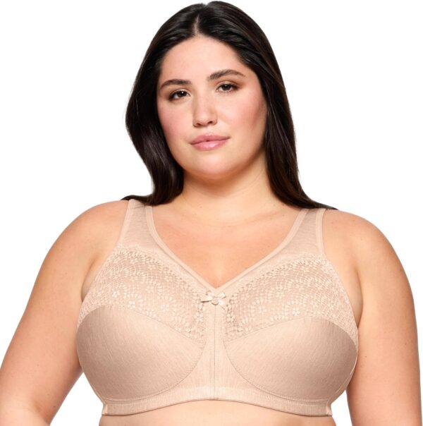 Glamorise Women's Plus Size MagicLift Moisture Control Bra W... - Image 9