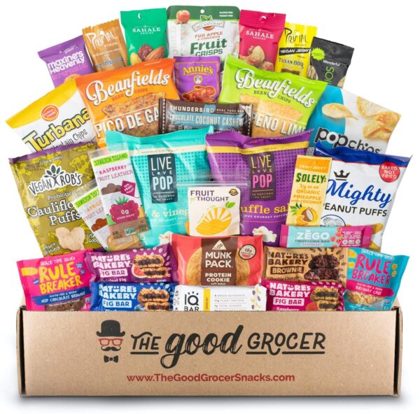 Deluxe VEGAN Snacks Care Package: Delicious Vegan Jerky, Pro... - Image 2