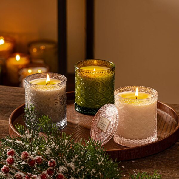 LA JOLIE MUSE Sandalwood Rose Candle, Scented Candles, Mothe... - Image 7