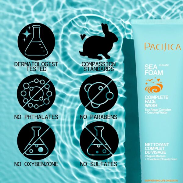 Pacifica Face Wash Set - Preppy Skincare Gift Set Value Kit ... - Image 10