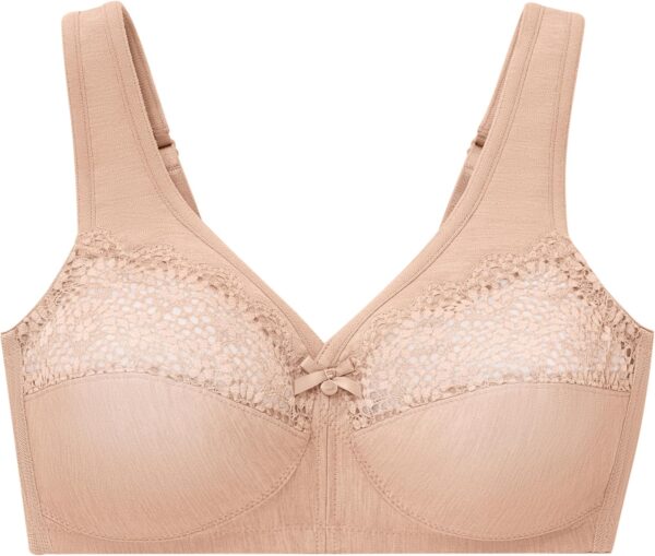 Glamorise Women's Plus Size MagicLift Moisture Control Bra W... - Image 5