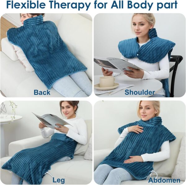 Heating Pads for Back Pain Relief,Wearable Electric Heating ... - Image 5