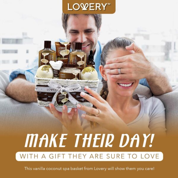 Bath and Body Gift Basket For Women and Men – 9 Piece Set of... - Image 7