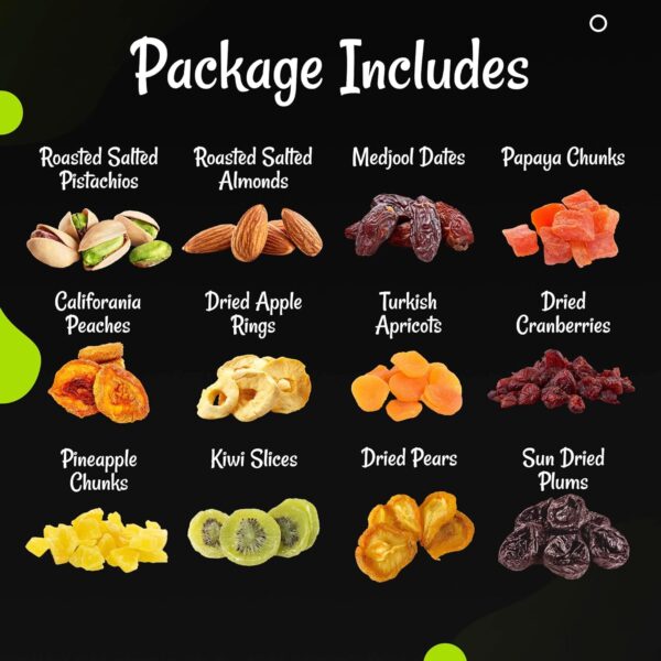 Oh! Nuts Dried Fruits and Nuts Gift Basket - Premium, Health... - Image 4