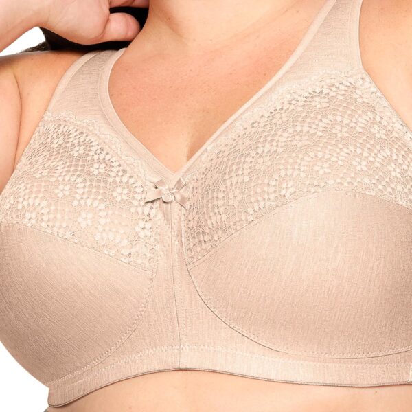 Glamorise Women's Plus Size MagicLift Moisture Control Bra W... - Image 4