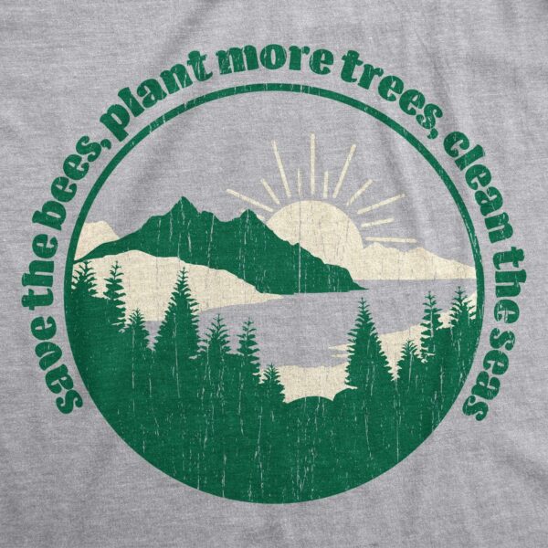 Womens Earth Day T Shirt Funny Awesome Environmental Nature ... - Image 3