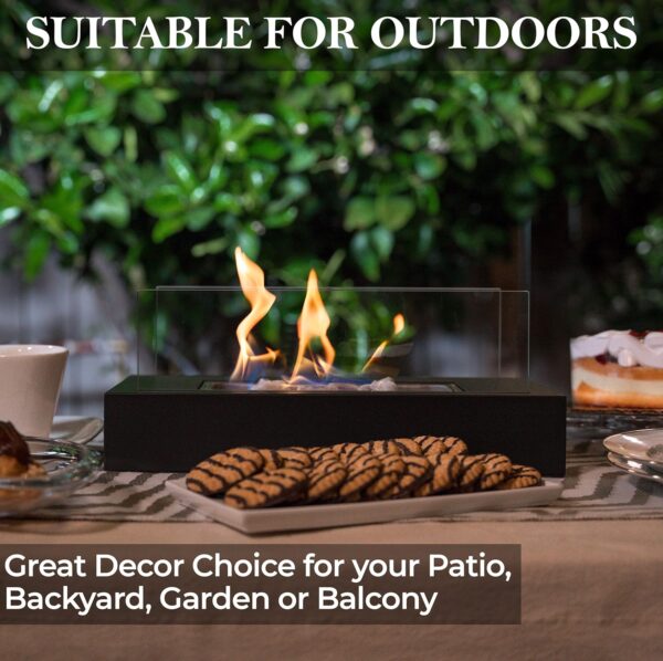 Tabletop Fire Pit with Smores Maker Kit Portable Indoor/Outd... - Image 4