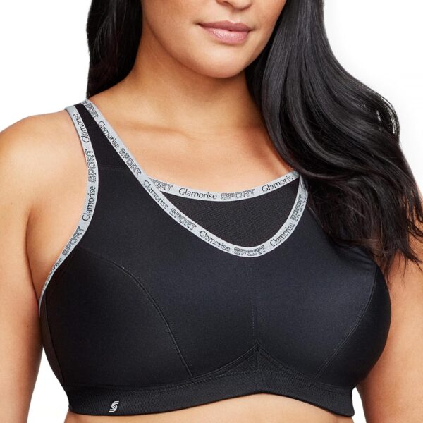 Glamorise Women's No-bounce Camisole Sports Bra Wirefree #10... - Image 2