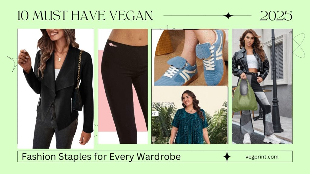 10 Must Have Vegan Fashion Staples for Every Wardrobe