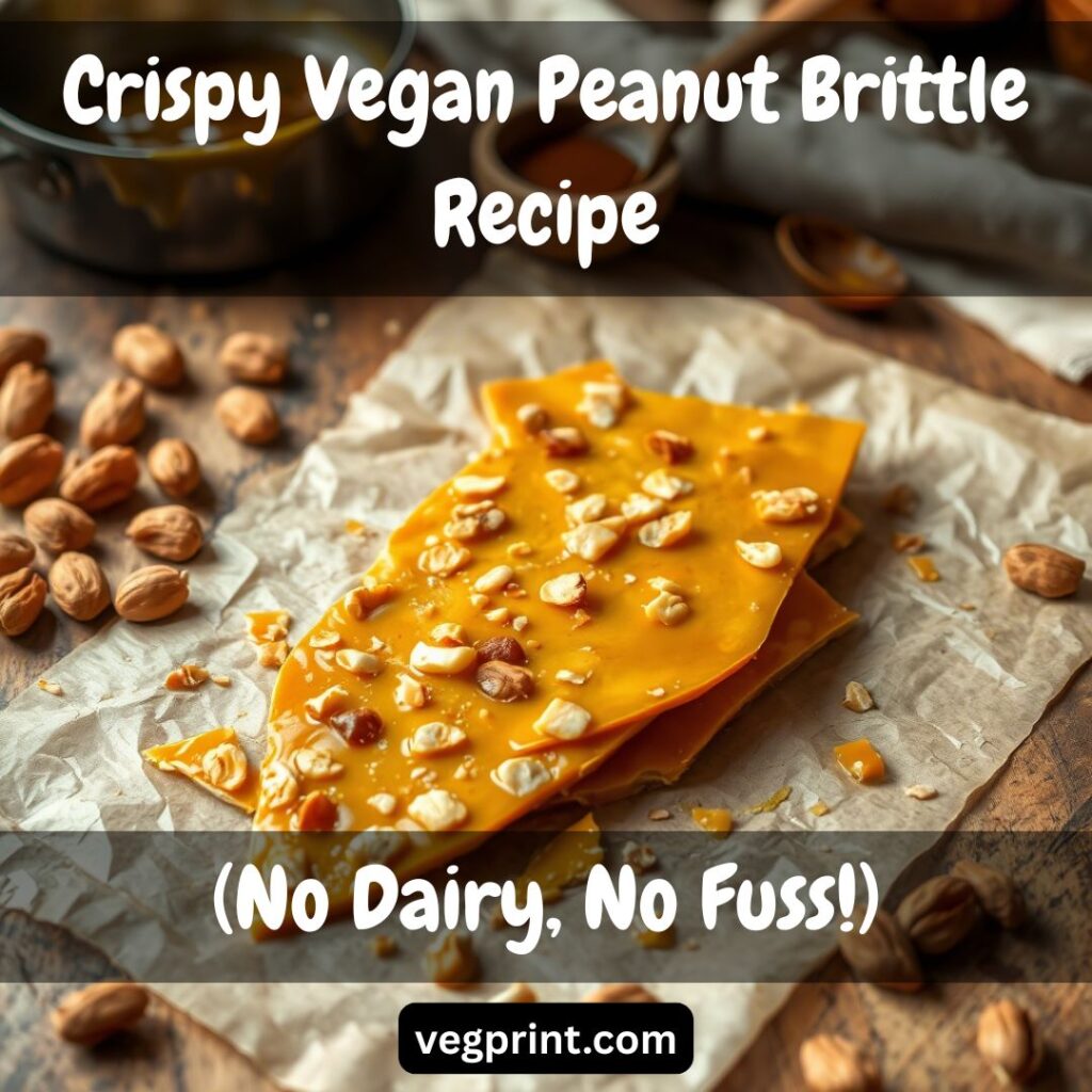Crispy Vegan Peanut Brittle Recipe (No Dairy, No Fuss!)